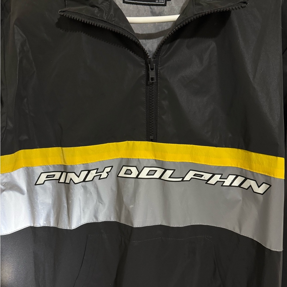 Pink Dolphin Black and Yellow Jacket